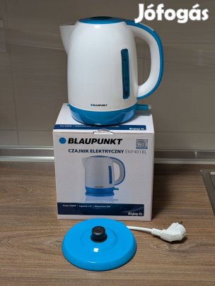 Újszerű Blaupunkt elektromos vízforraló 2200W 1.7L (fehér-kék)