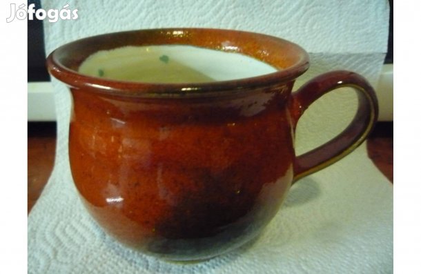 Újszerű Boszorkánykonyha nagyméretű barna bögre 0,5 l-es