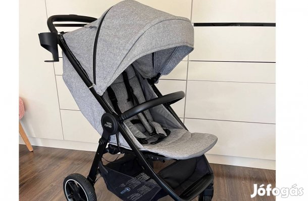 Újszerű Britax Römer B-Agile R Elephant Grey babakocsi prémium