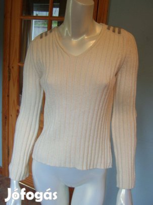 Újszerű Burberry merino gyapjú pulóver - S