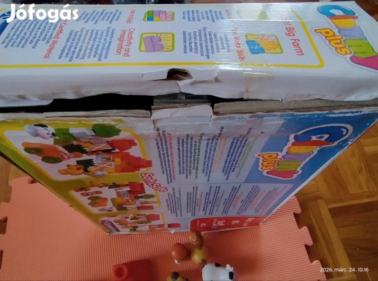 Újszerű Clementoni Clemmy Plus Farm puha kocka baba játék