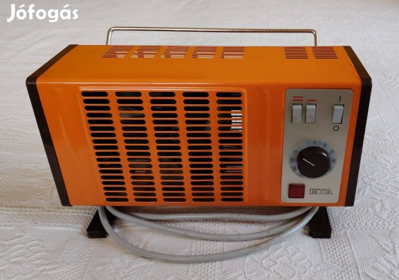 Újszerű Cseh Klasszikus ETA 614 Hősugárzó / Hűtő-Fűtő Ventilátor