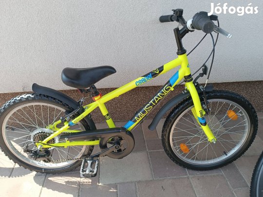 Újszerű Csepel 20" gyerek kerékpár bicikli felszerelten