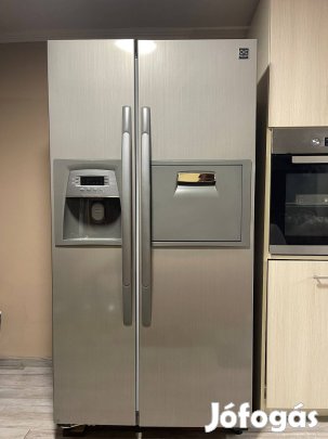 Újszerű Daewoo FRS-U20FCC Hűtőszekrény amerikai típusú hűtőgép hűtő