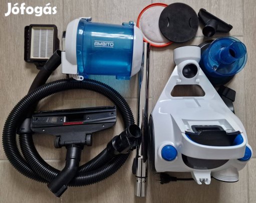 Újszerű ETA Ambito Porzsákmentes ciklon porszívó 700W HEPA filter