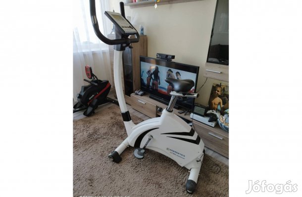 Újszerű Energetics CT610 Szines Kijelzős Szobabicikli 130 kg!