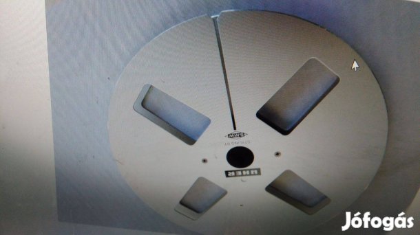 Újszerű Fém orsó 18 cm