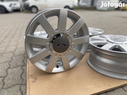 Újszerű Ford Fiesta gyári 15"-os alufelni szett 4x108