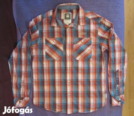 Újszerű G-Star Raw 100% pamut férfi ing S méret S-es