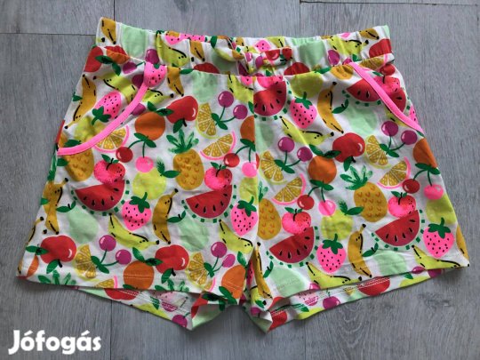 Újszerű H&M gyümölcs mintás rövidnadrág, short - 134-140, 8-10 év