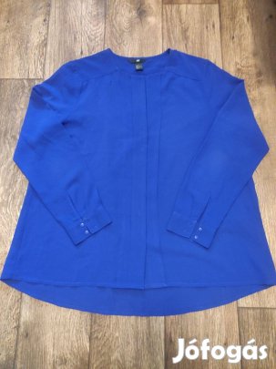Újszerű H&M kék blúz ing + farmer