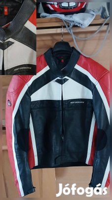 Újszerű Hein Gericke bőr motoros dzseki 52-méretben