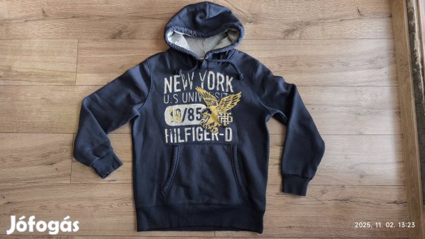 Újszerű Hilfiger Denim kapucnis pulcsi féláron L-es