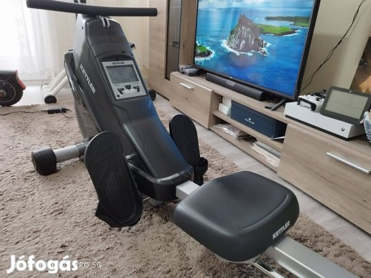 Újszerű Kettler Coach E Elektromágnesfékes Evezőpad! 150 kg!