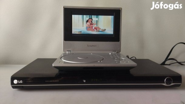 Újszerű LG DVD Lejátszó DivX MP3 JPEG Lejátszó LG Dvx380