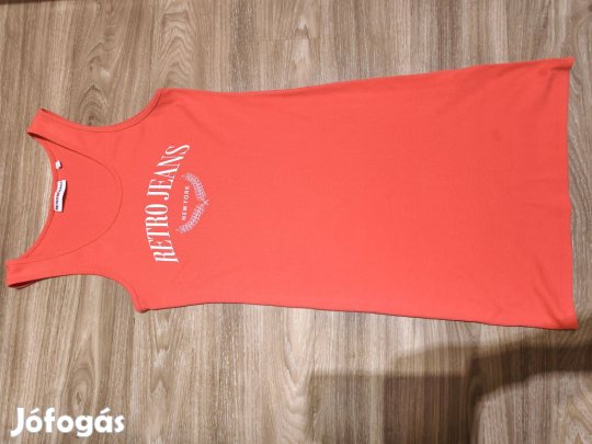 Újszerű L-es Retro Jeans ruha