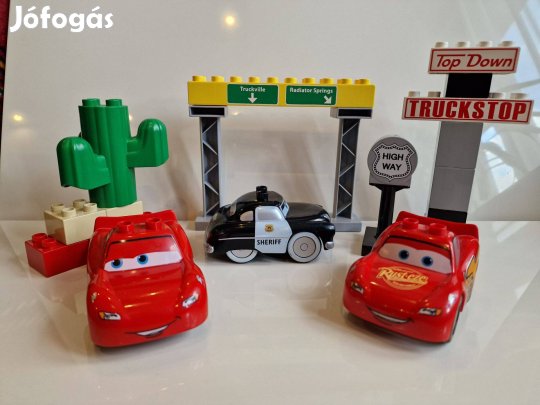 Újszerű Lego Duplo Verdák / Cars szett eladó