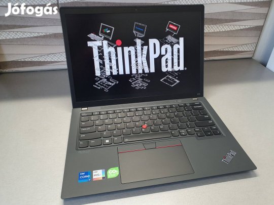 Újszerű Lenovo Thinkpad X13 - i7 1255U/16GB/512SSD/100% akku