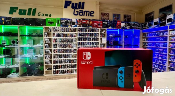 Újszerű Nintendo Switch V2 bevizsgált garanciával üzletből akciós áron