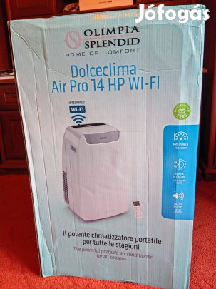 Újszerű Olimpia Splendid Dolceclima Air Pro 14 HP WiFi mobil klíma
