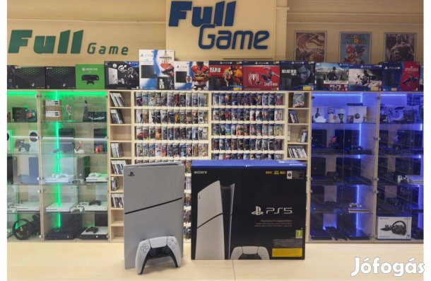 Újszerű Playstation 5 PS5 Slim Digital 825GB garanciával üzletből