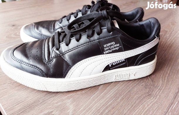 Újszerű Puma bőr cipő sportcipő 38,5 Bth: 24,5cm