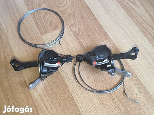Újszerű Shimano Deore XT, SL-M770, 3x9 váltókarok