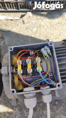 Újszerű Siemens 3kW villanymotor + Taper Lock ékszíjtárcsa