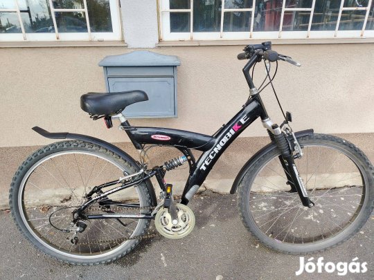 Újszerű Tecmobike bomber 26" ffi összteleszkópos kerékpár! (58)