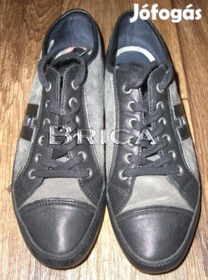 Újszerű Tommy Hilfiger bőr / velúr fűzős cipő - 38