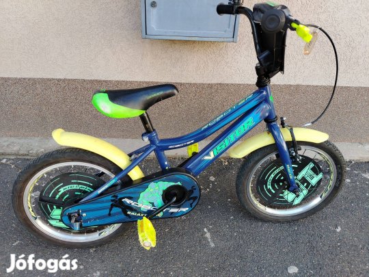 Újszerű Visitor Roboter fiú 16" kontrafékes kerékpár! (117)