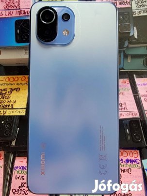 Újszerű Xiaomi Mi 11 Lite 5G NE 6+6/128 3 hónap garancia 6.7" 90hz