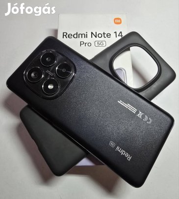 Újszerű Xiaomi redmi Note 14 pro 5G 256/8GB