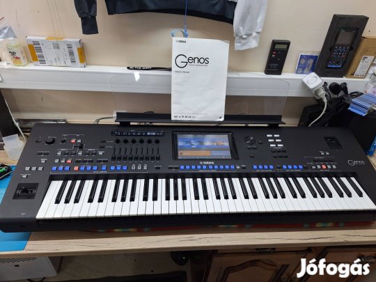 Újszerű Yamaha Genos extra tartalommal, H3644