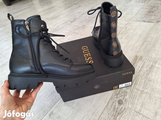 Újszerű (1xhasznált) eredeti Guess bakancs, cipő, csizma, méret: 41