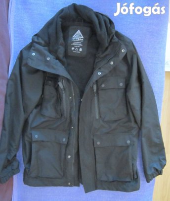 Újszerű -9C Peak polár bélésű hosszú férfi kabát L méret L-es