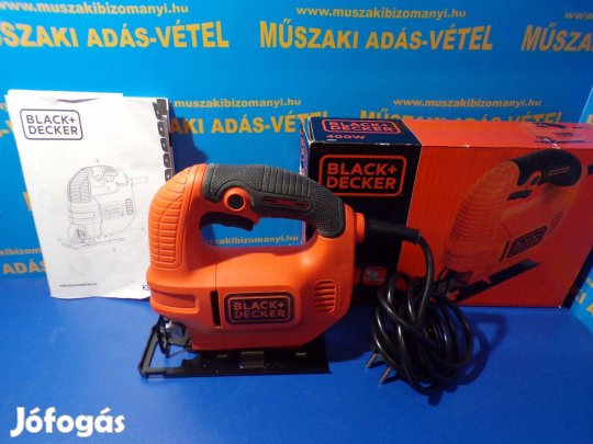 Újszerű! Black & Decker KS 501 Dekopírfűrész jótállással f