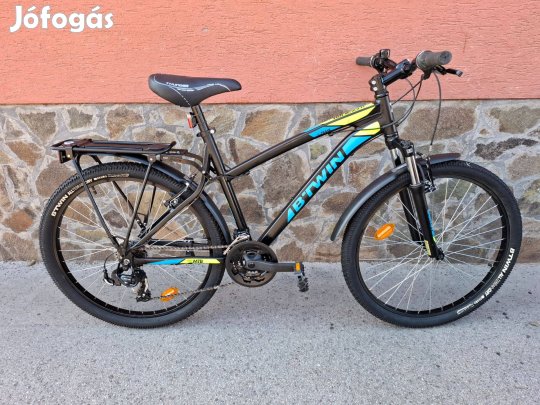 Újszerű, Btwin Rockrider 340 Mtb26-os, férfi kerékpár garanciával!