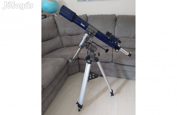 Újszerű! Félár! Skylux 70/700 csillagászati távcső EQ2 statív +állvány