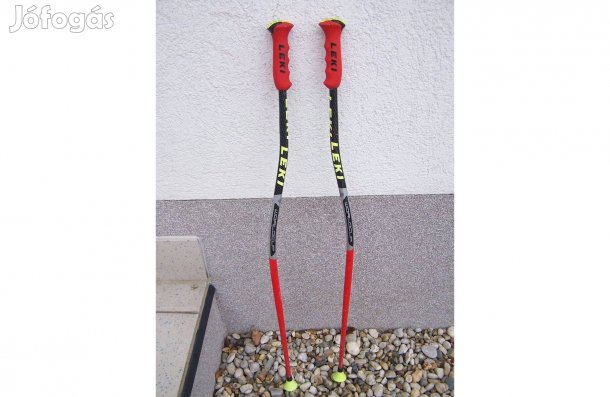 Újszerű! Féláron! 95 cm-s Leki Worldcup GS Trigger síbot versenysíbot
