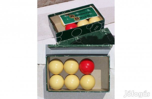 Újszerű! Féláron! Belga! Rex asztal golyó rexgolyó készlet rexasztal