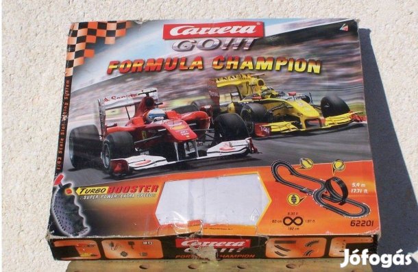 Újszerű! Féláron! Carrera Go Formula Racing autó pálya autópálya játék