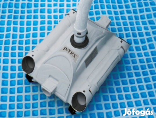 Újszerű! Féláron! Intex automata medence fenék porszívó tisztító robot