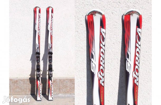 Újszerű! Harmadáron! 162 cm-es Nordica Speedmachine Mach1 síléc