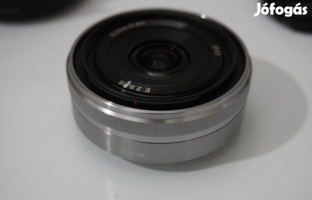 Újszerű! Sony E 16mm f/2.8 objektív obi Sony-E