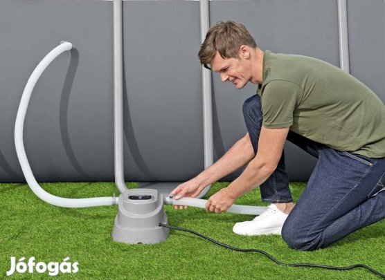 Újszerű!!! Féláron!!! Bestway 2.8 kW-os elektromos medence fűtés