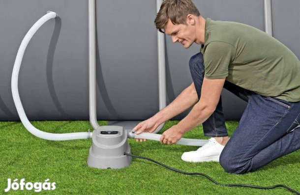 Újszerű!!! Féláron!!! Bestway 2.8 kW-os elektromos medence fűtés