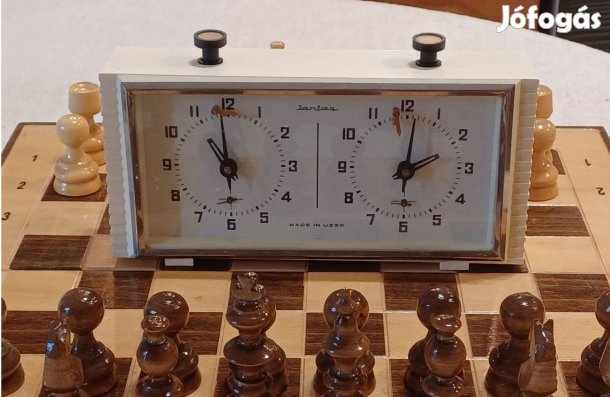 Újszerű!!! Retro!!! Szovjet sakkóra sakk óra kifogástalan! hibátlan!