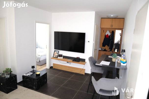 Újszerű, földszinti, kertkapcsolatos lakás Sóstón eladó