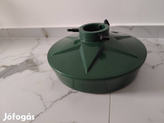 Újszerű, hibátlan fenyőfa tartó / fenyőfatartó, karácsonyfa talp